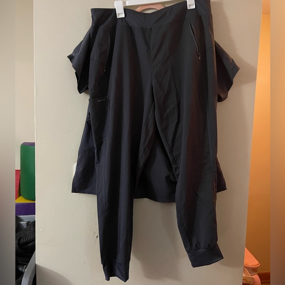 Healing hands. Purple label. Active. Scrubs set. XL gray - Picture 3 of 3